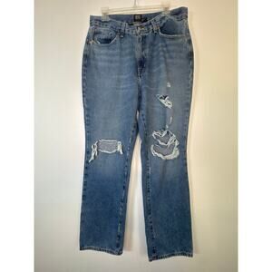 BDG Urban Outfitters High Rise Distressed Bootcut Jeans 32 Streetwear Casual
